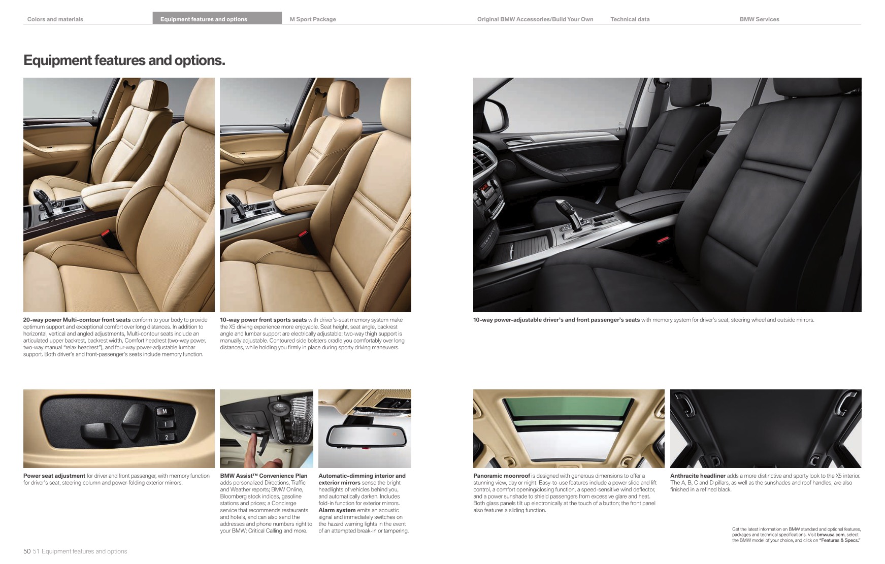 2013 BMW X5 Brochure Page 14